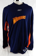 2004-05 Golden State Warriors Dan Dickau #2 Game Used Navy Shooting Shirt XL 845