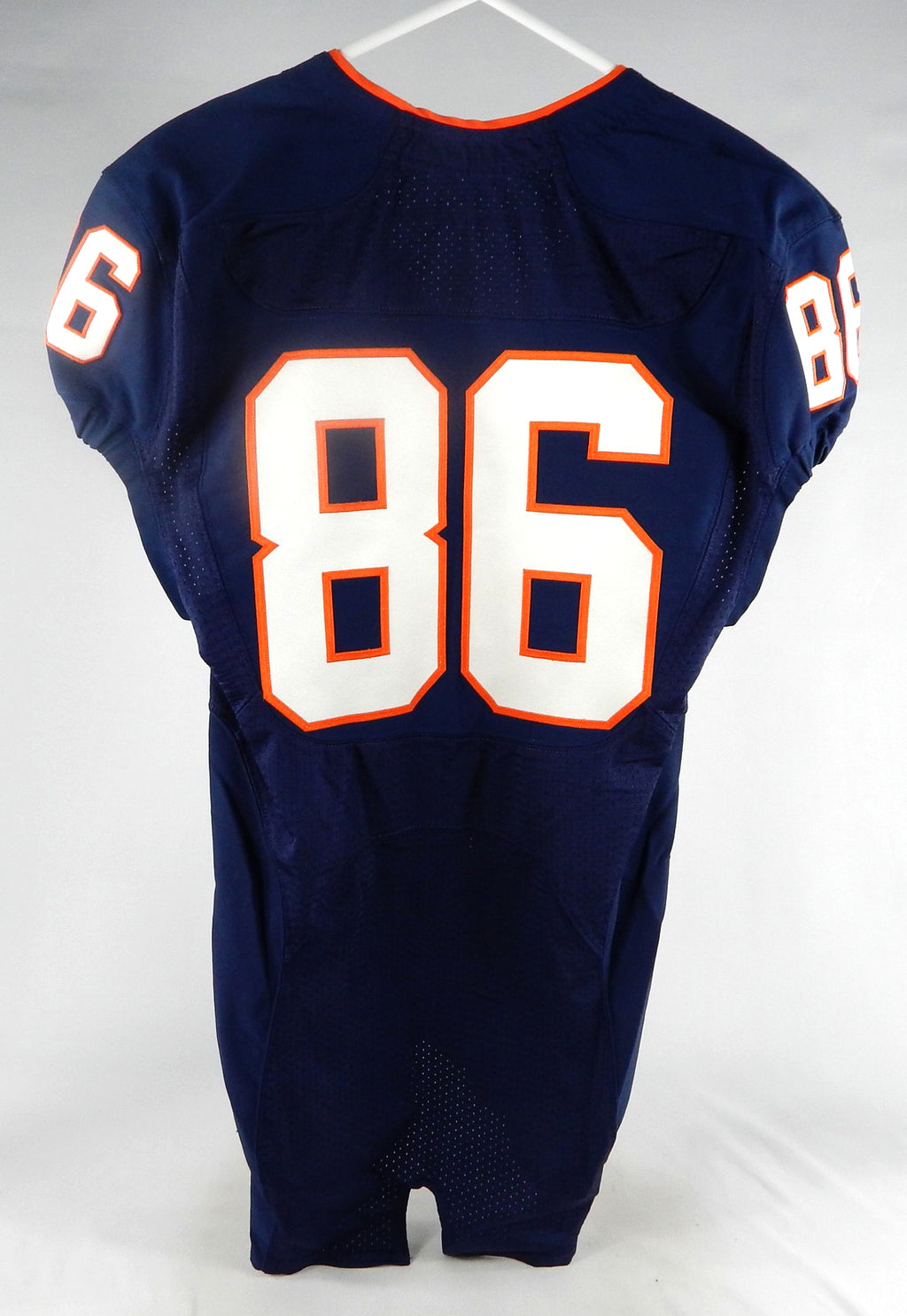 2010-12 Virginia Cavaliers #86 Game Used Navy Jersey Name Plate Removed 40 188 Pic2
