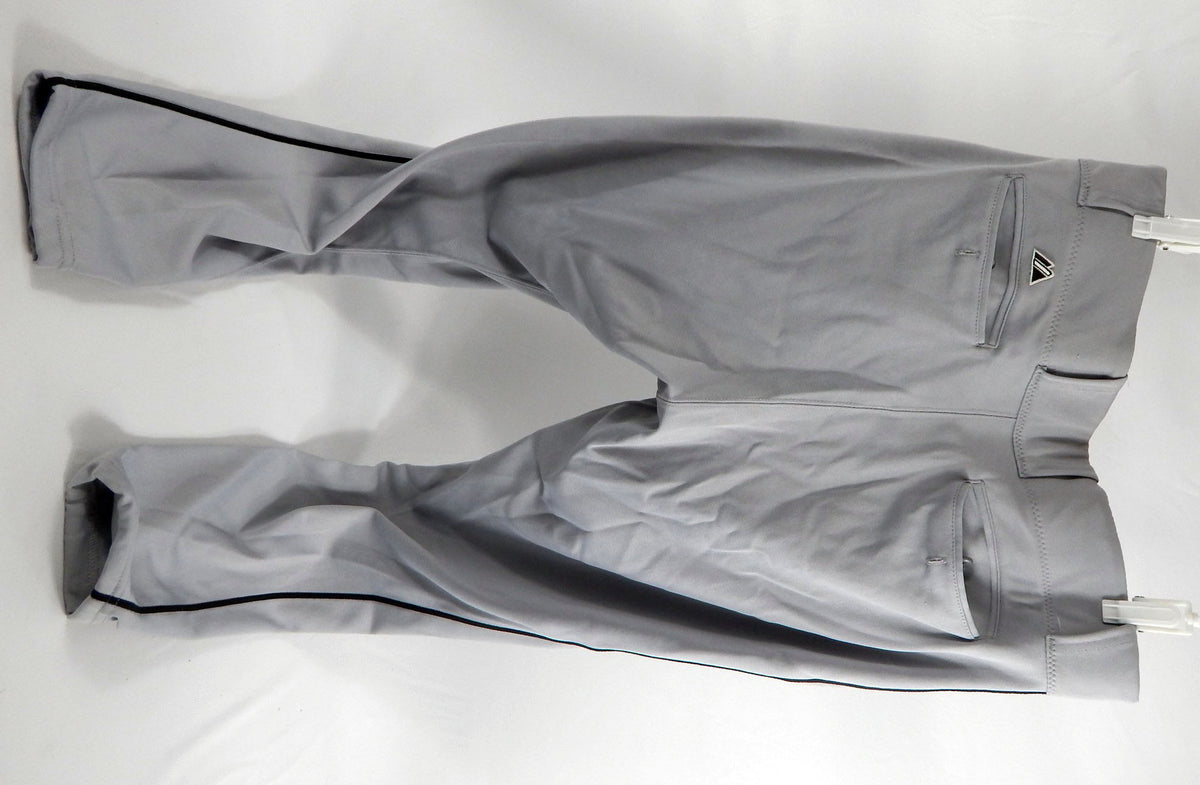 2012 Miami Marlins Tony Perez #24 Game Used Grey Baseball Pants Size 38 218 Pic2