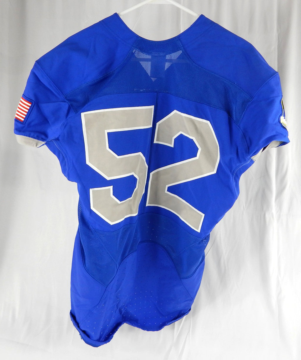Air Force Falcons #52 Game Used Blue Jersey Football L 019 Pic2