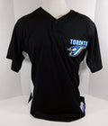 2008-10 Toronto Blue Jays Blank Game Issued Black Jersey Batting Prac ST 50 137