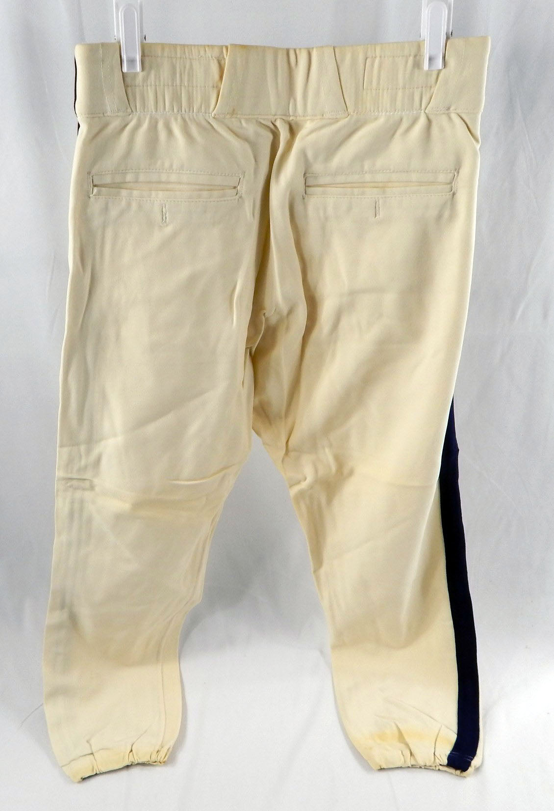1993 Houston Astros Derek Bell #18 Game Used Cream Baseball Pants 33-27 DP112808 Pic2