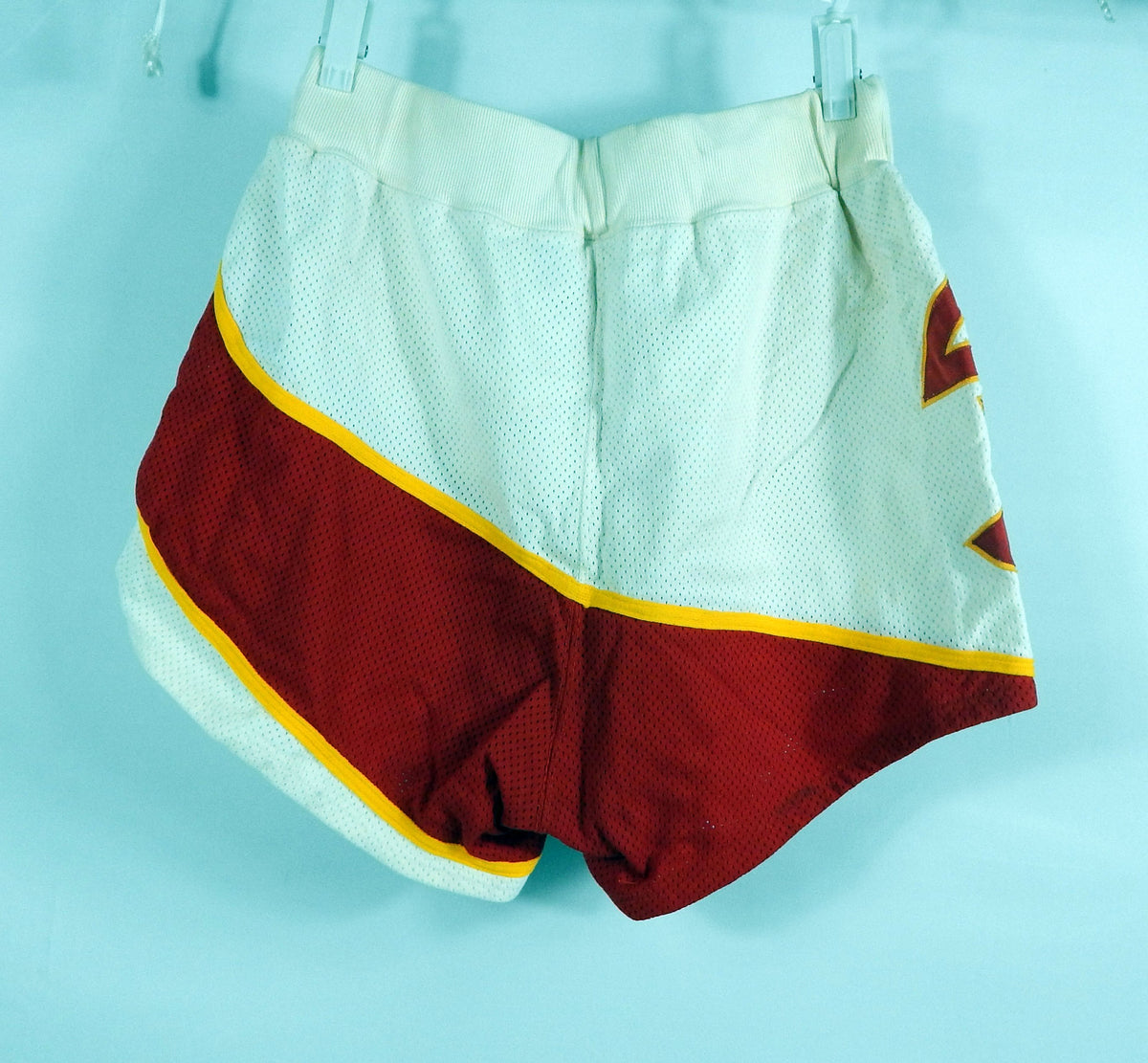 1980s Atlanta Hawks #26 Game Used White Shorts 34 DP76043 Pic2