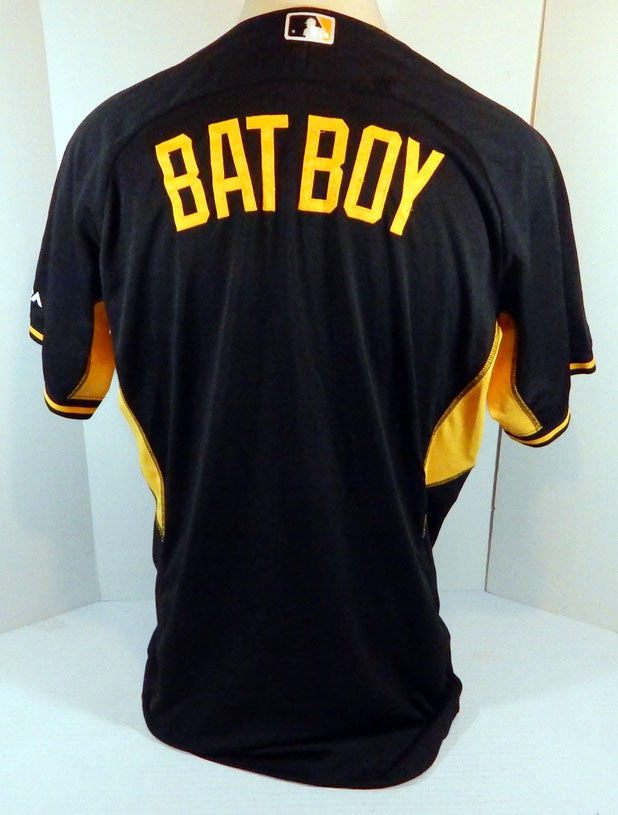 Pittsburgh Pirates Bat Boy # Game Issued Black Jersey BP ST 600