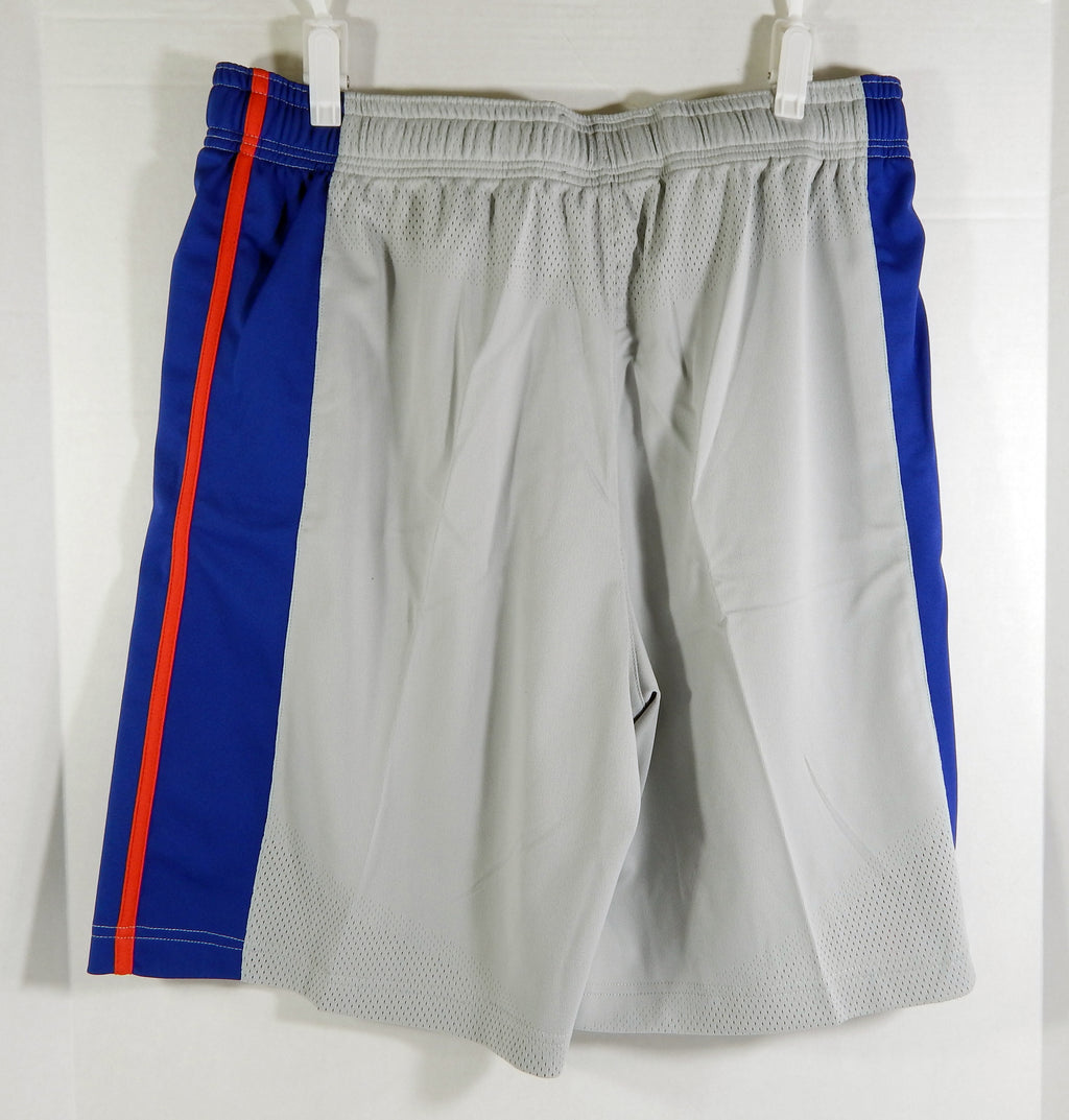 2017-18 Detroit Pistons Game Issued Grey Shorts Pro Cut Nike Statement Ed 40 75S Pic2