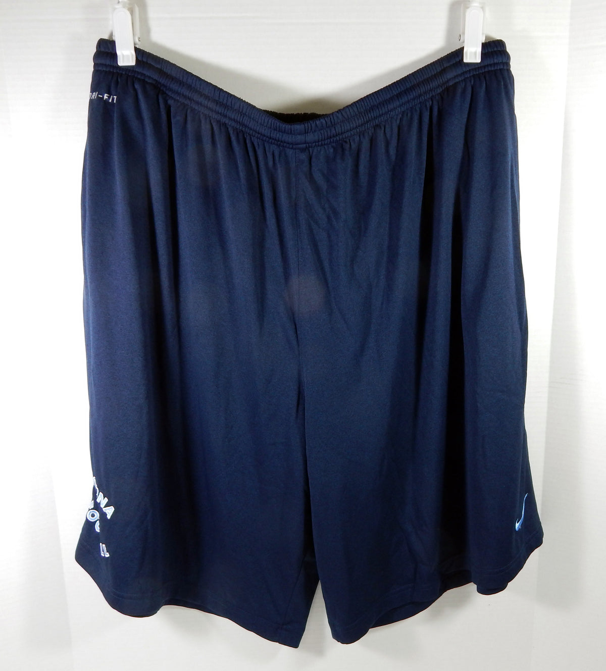 2013 North Carolina Tar Heels UNC Team Issued Blue Training Short Football 4XL 1