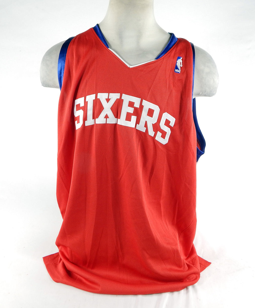2000s Philadelphia 76ers Blank # Authentic Red Jersey 56 DP70369