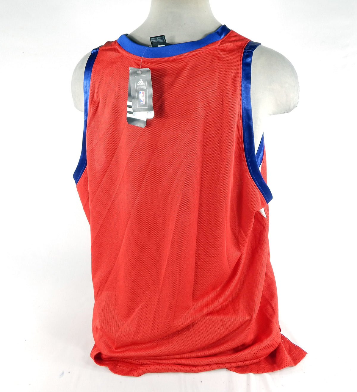 2000s Philadelphia 76ers Blank # Authentic Red Jersey 56 DP70369 Pic2