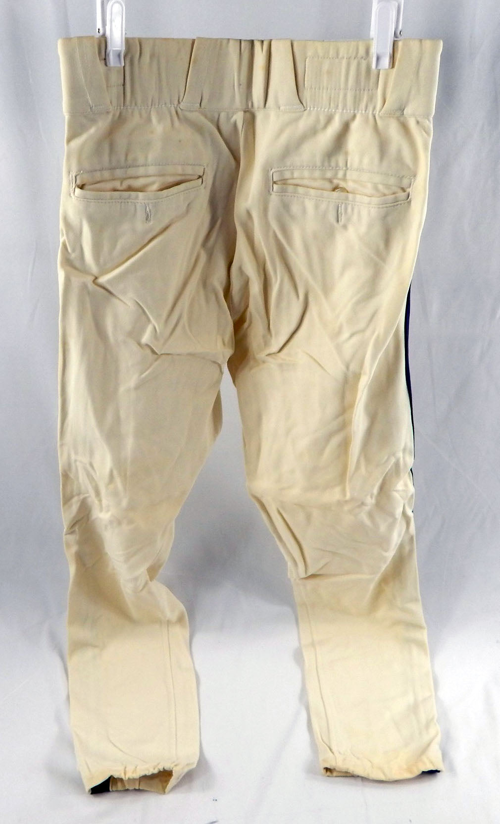 1993 Houston Astros Kevin Bass #17 Game Used Cream Baseball Pants 32-30 DP112812 Pic2