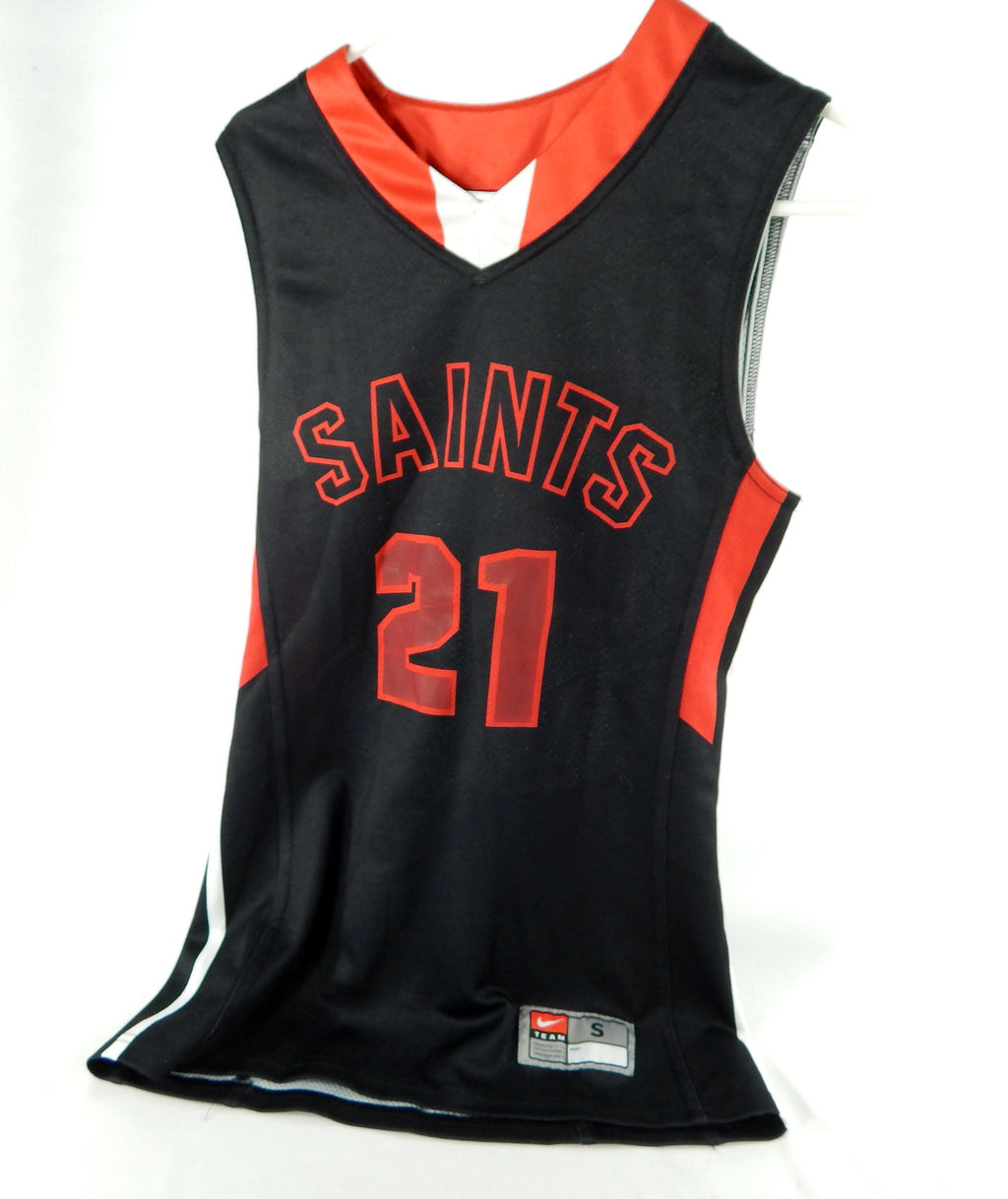 Mt Hood Saints #21 Game Used Black Jersey S DP69025