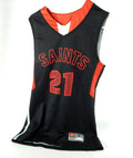 Mt Hood Saints #21 Game Used Black Jersey S DP69025