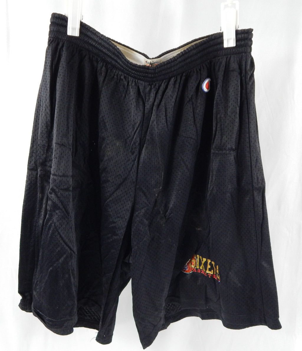1990s Philadelphia 76ers Team Issued Black Practice Shorts XL 009