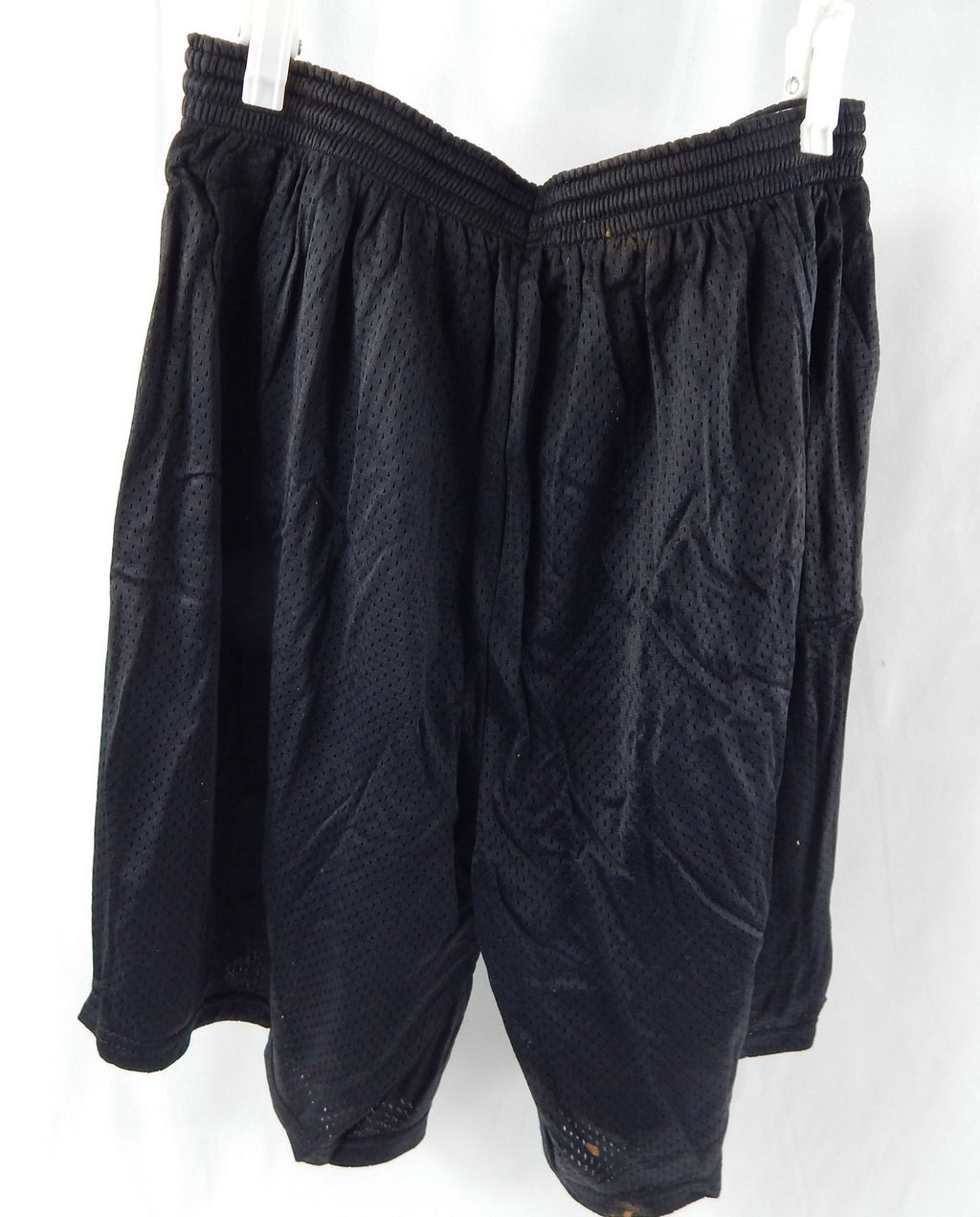 1990s Philadelphia 76ers Team Issued Black Practice Shorts XL 009 Pic2