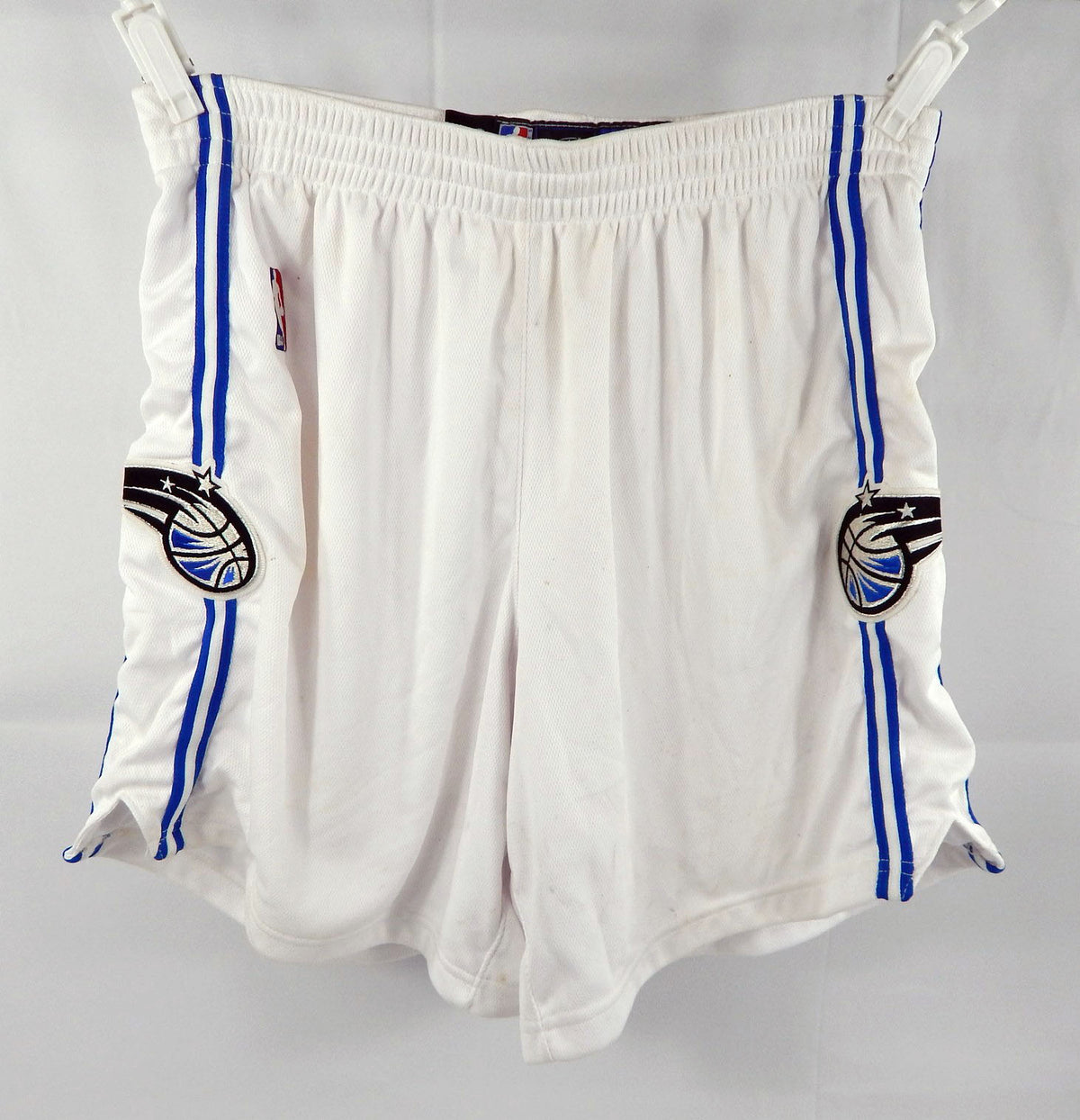 2002-06 Orlando Magic #34 Game Used White Shorts 42 440