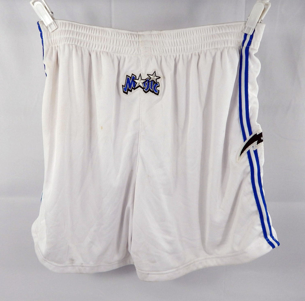 2002-06 Orlando Magic #34 Game Used White Shorts 42 440 Pic2