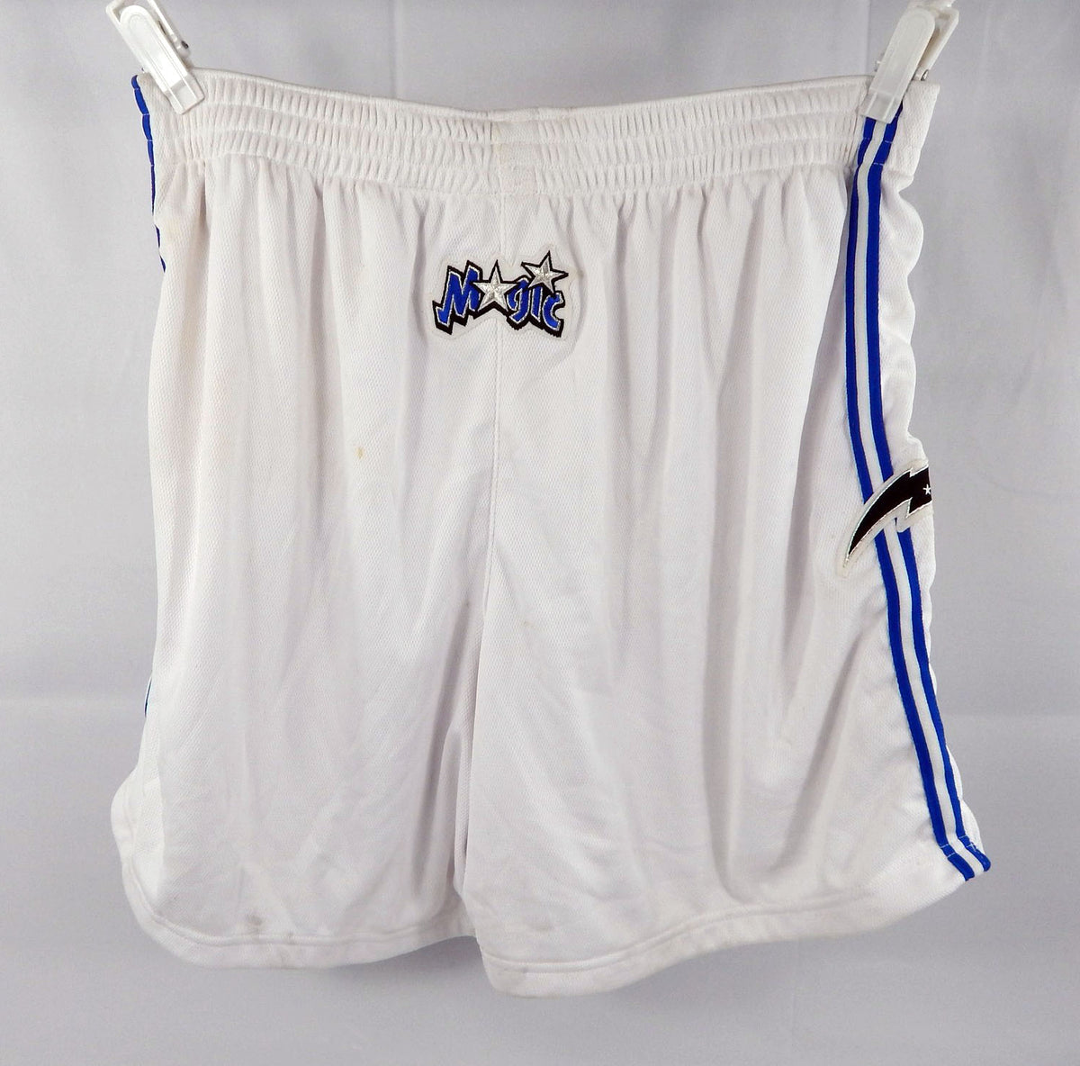 2002-06 Orlando Magic #34 Game Used White Shorts 42 440 Pic2