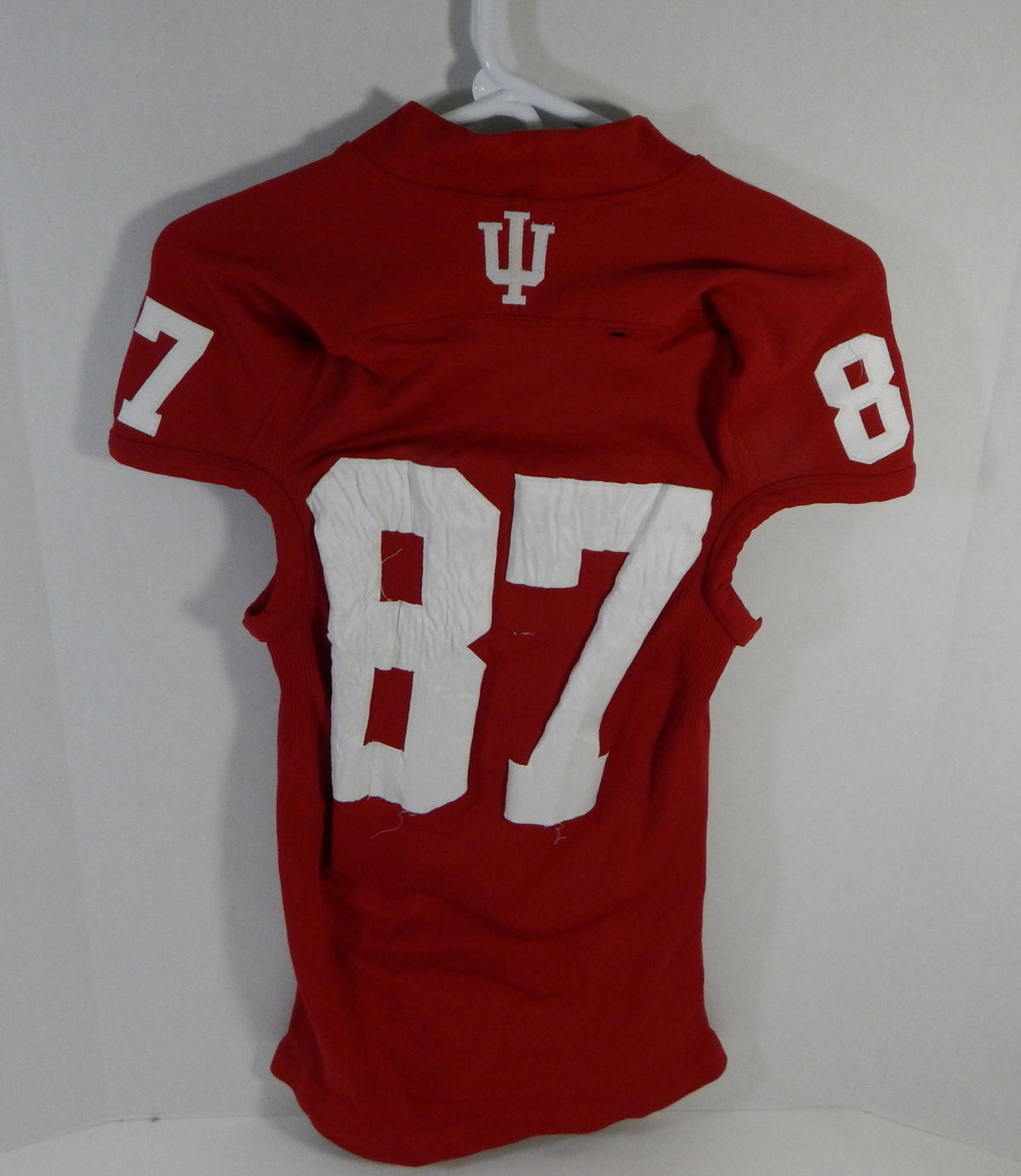 2012 Indiana Hoosiers #87 Game Used Red Jersey Nameplate Removed DP14066 Pic2