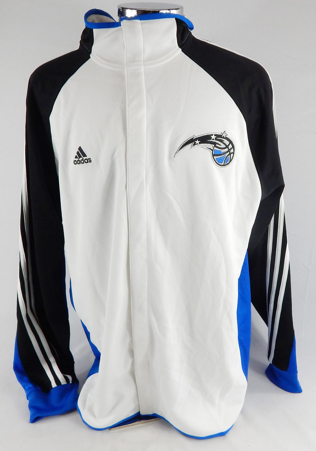 2009-10 Orlando Magic Anthony Johnson #8 Game Used White Warm Up Jacket XL 818