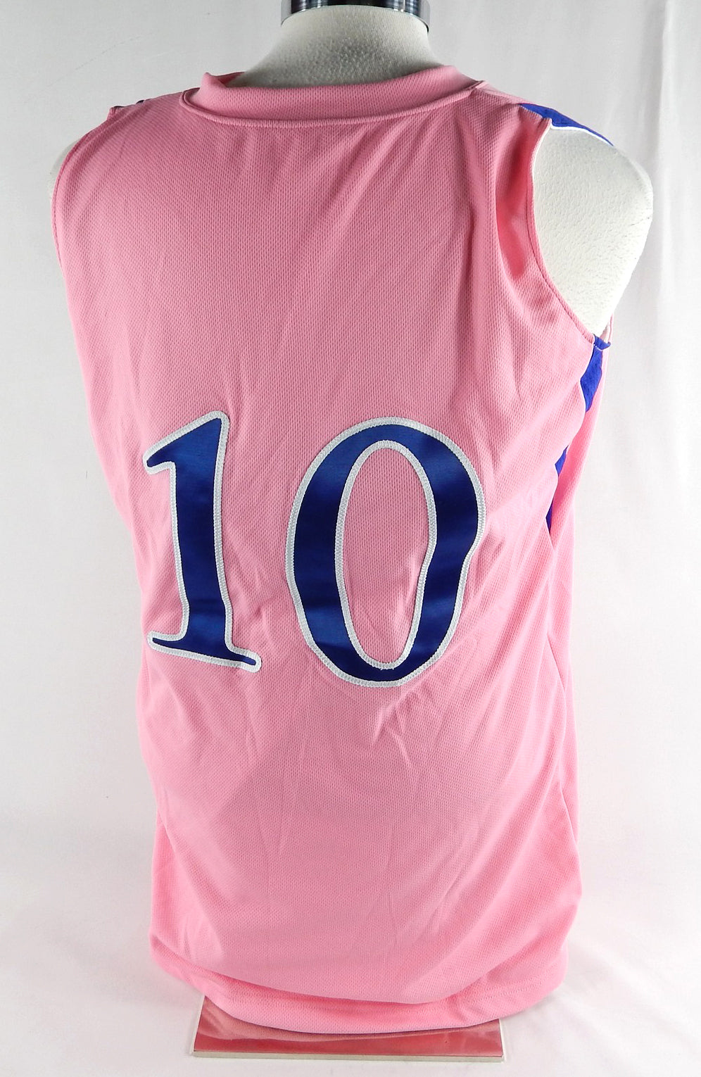 Kansas Jayhawks #10 Game Issued Pink Jersey L 343 Pic2