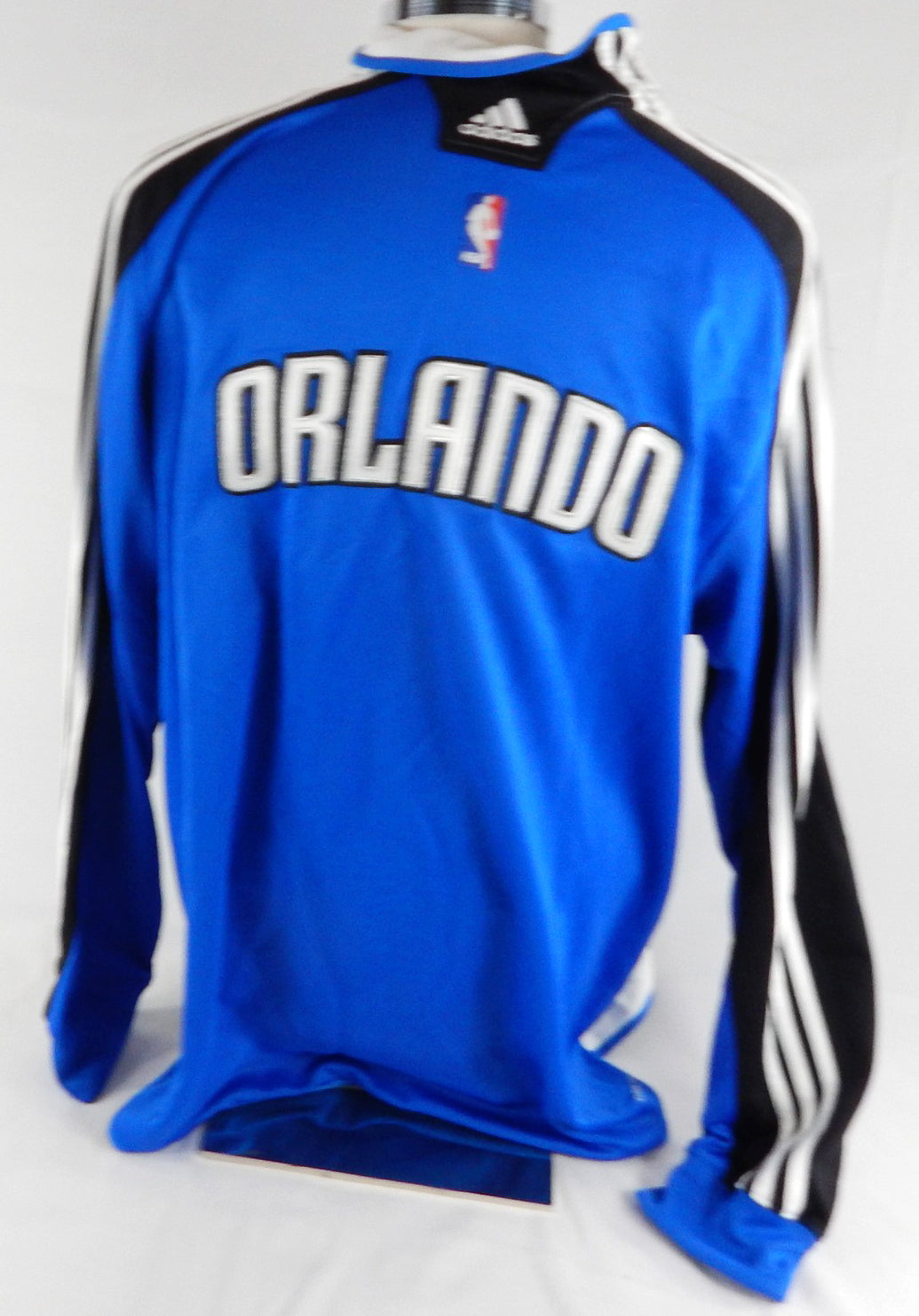 2009-10 Orlando Magic Anthony Johnson #8 Game Used White Warm Up Jacket XL 818 Pic2