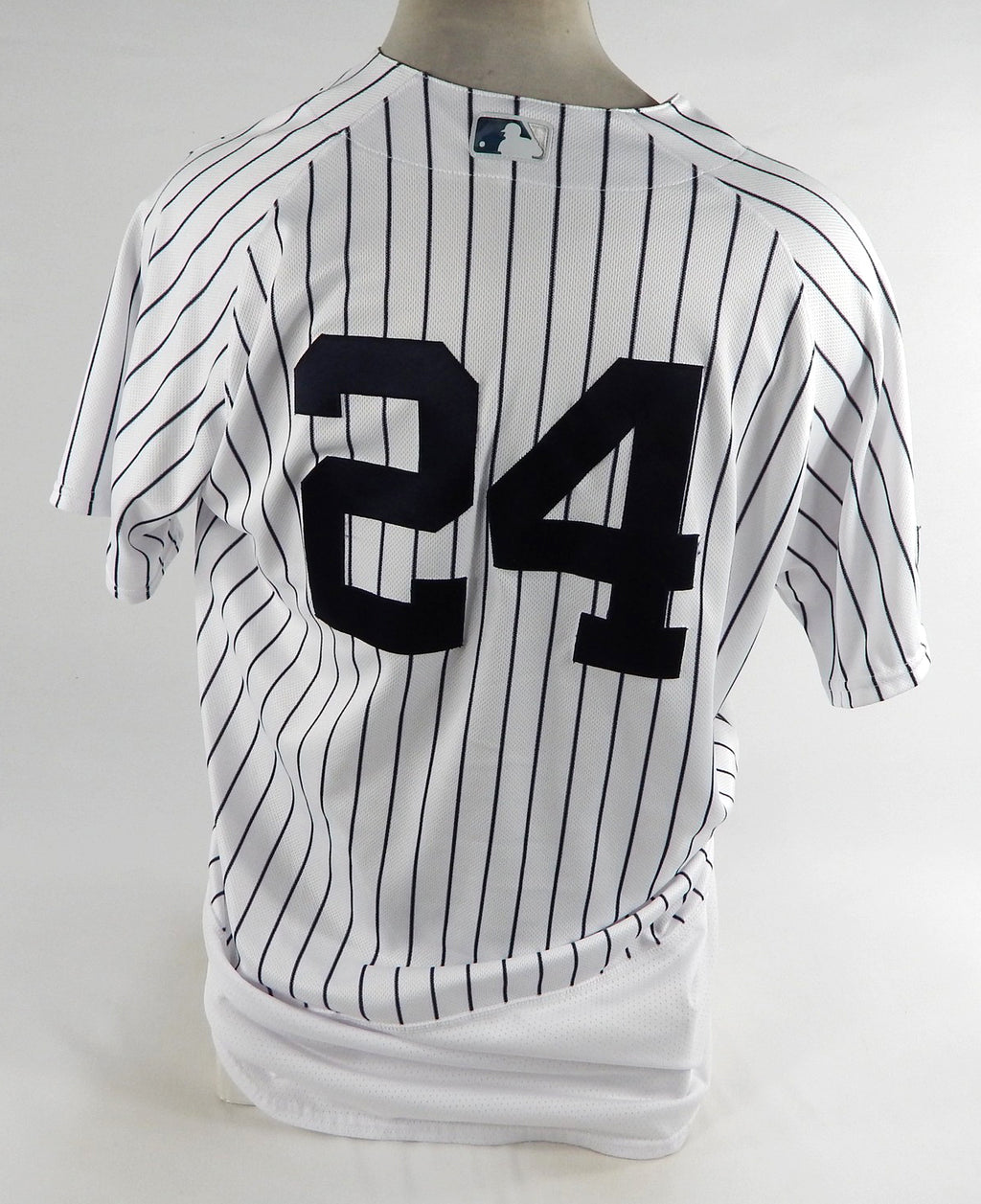 2023 New York Yankees Willie Calhoun #24 Game Issued Pos Used White Jersey 46 0