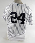 2023 New York Yankees Willie Calhoun #24 Game Issued Pos Used White Jersey 46 0