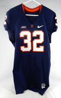 2013 Virginia Cavaliers #32 Game Used Navy Jersey NP R 42 196