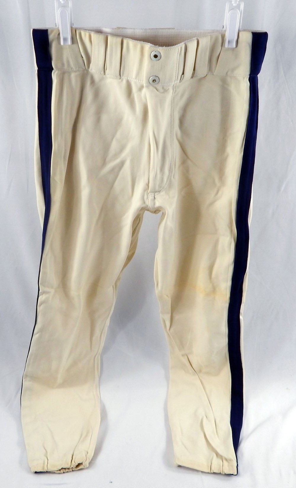 1993 Houston Astros Jose Uribe #23 Game Used Cream Baseball Pants 33-28 DP112818