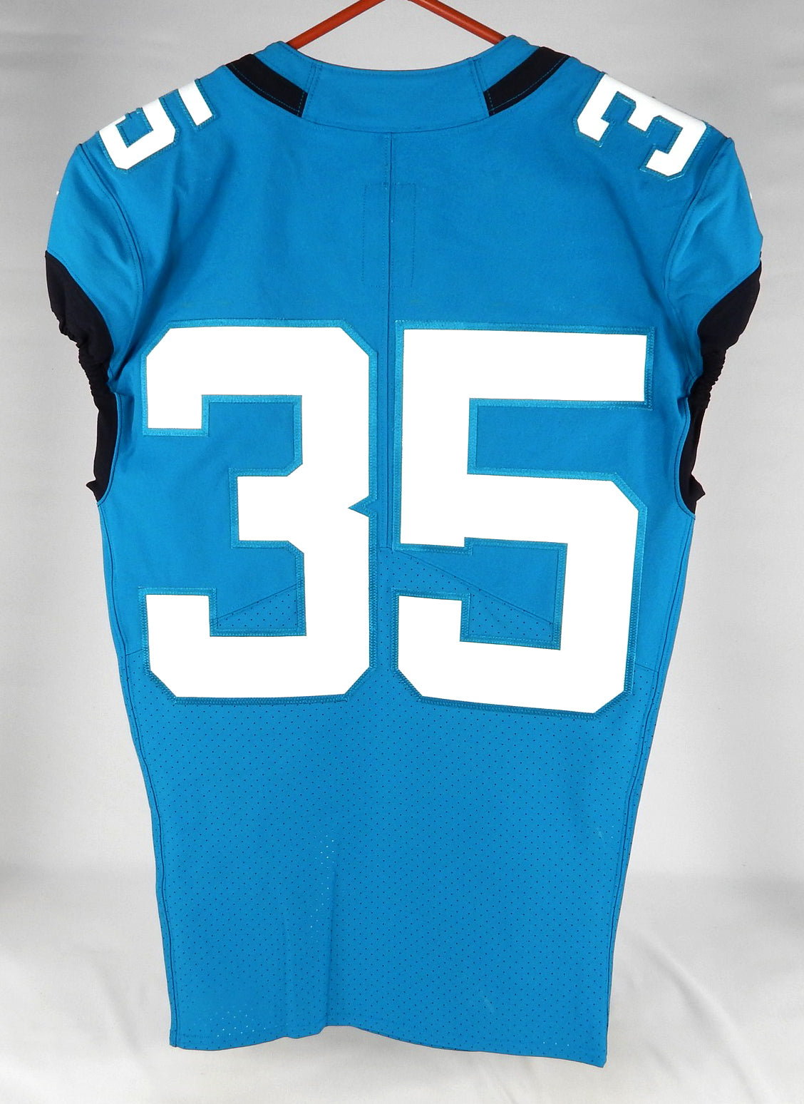 2020 Jacksonville Jaguars #35 Game Issued Blue Jersey Nameplate Removed 38 992 Pic2