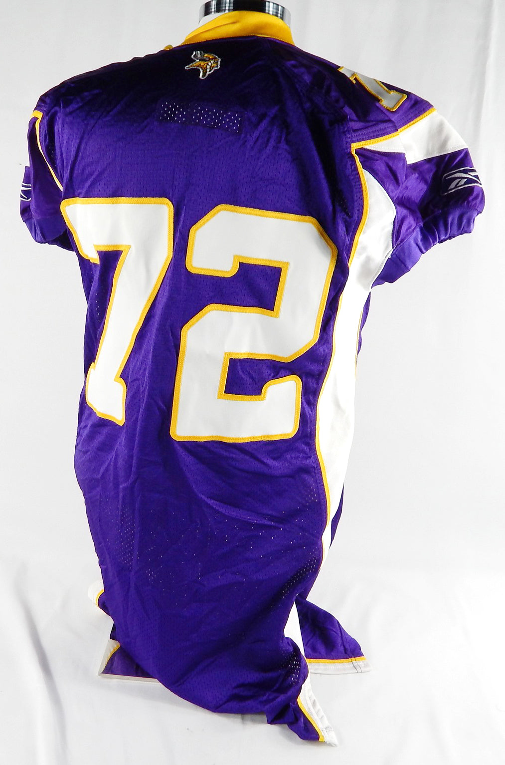 2006 Minnesota Vikings #72 Game Issued Purple Jersey Name Plate Rem 52 DP86529 Pic2