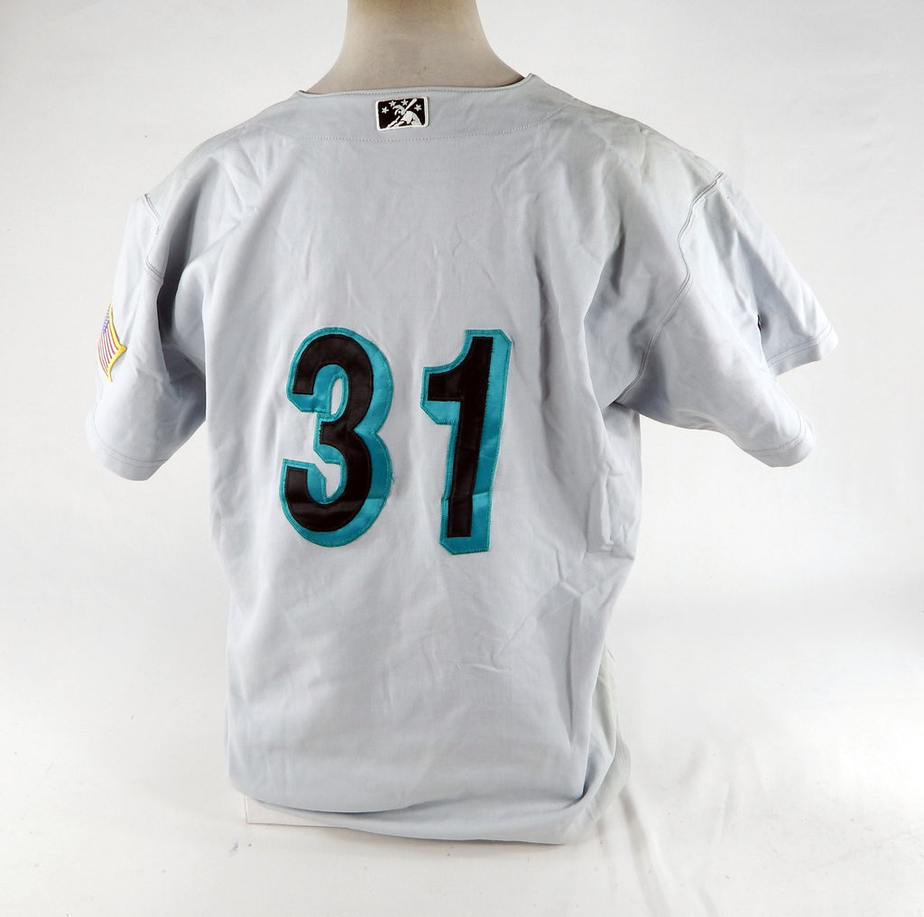Jupiter Hammerheads #31 Game Used Grey Jersey 48 DP70376 Pic2