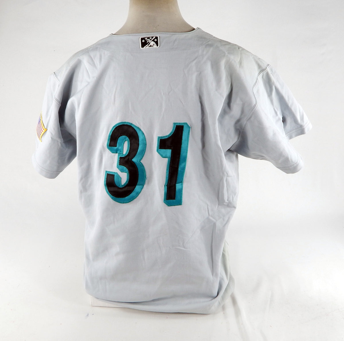Jupiter Hammerheads #31 Game Used Grey Jersey 48 DP70376 Pic2