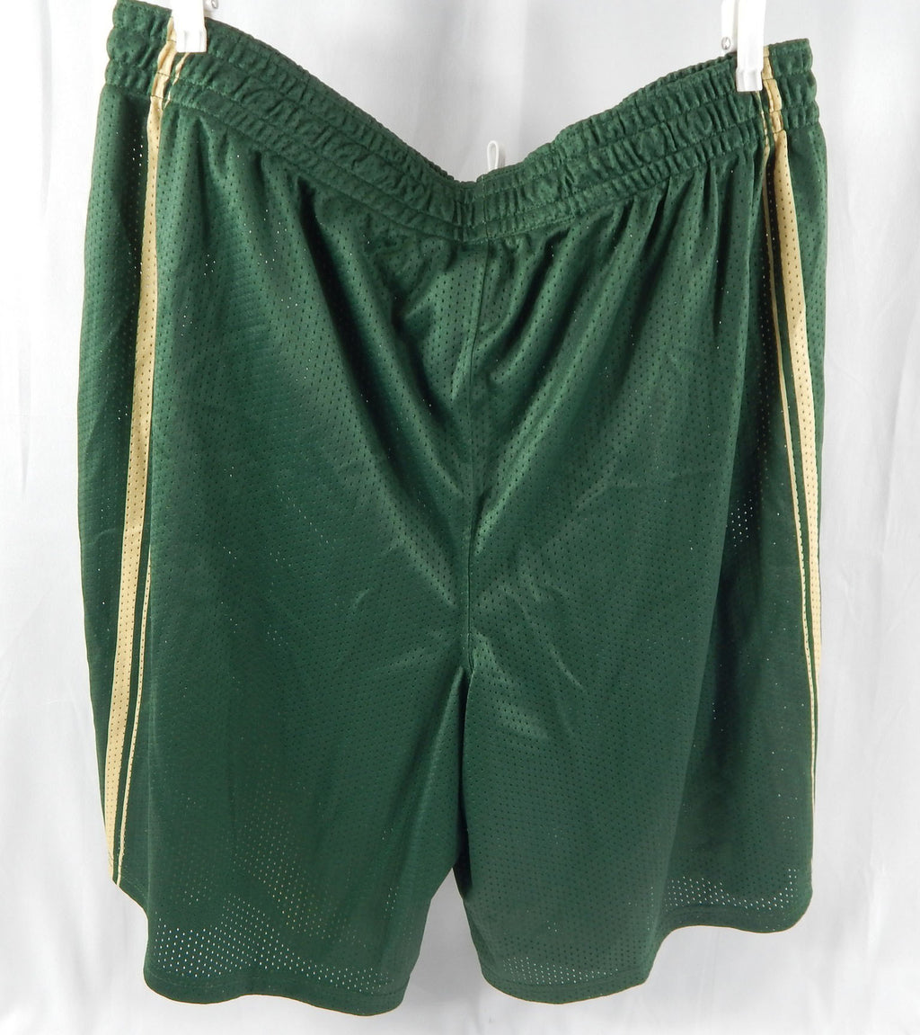 2013 Colorado State Rams Game Issued Green Practice Shorts 3XL 013 Pic2