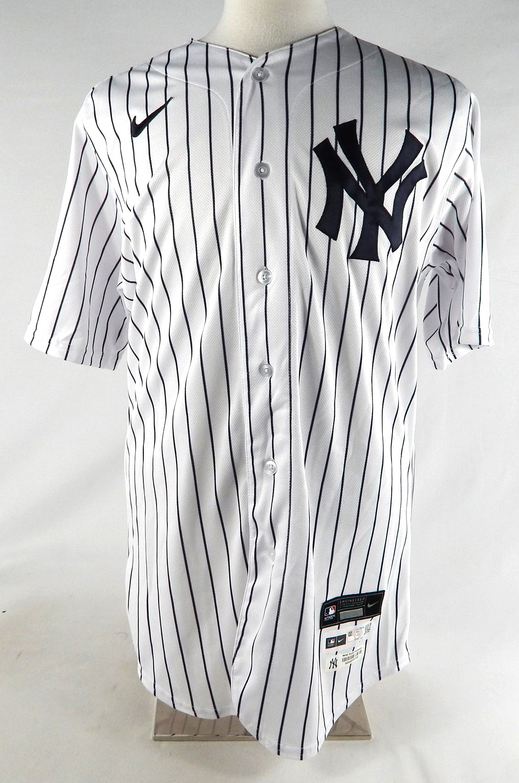 2022 New York Yankees Harrison Bader #22 Game Issued Pos Used White Jersey 8