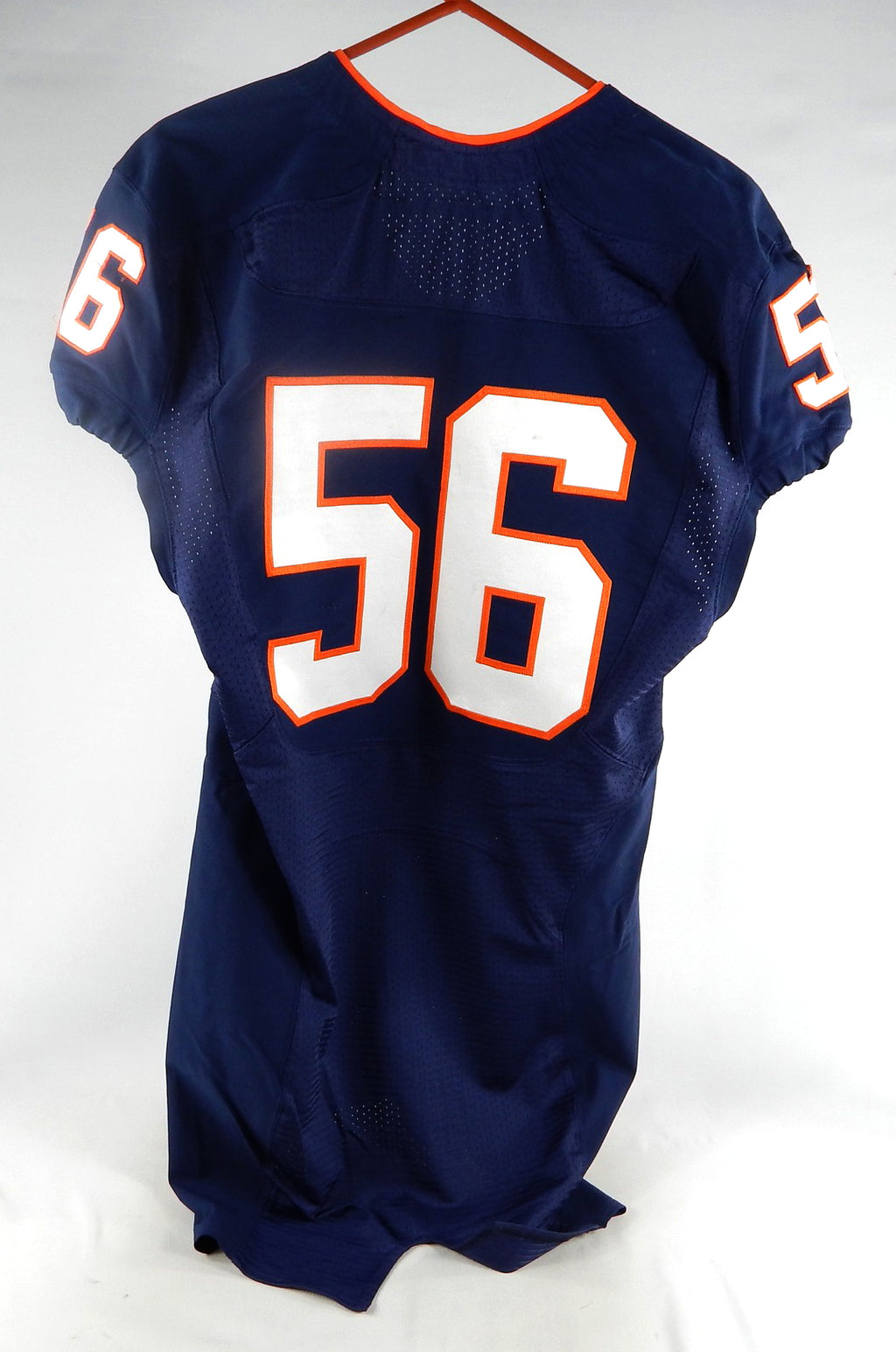 2012 Virginia Cavaliers #56 Game Used Navy Jersey NP R 42 DP78989 Pic2