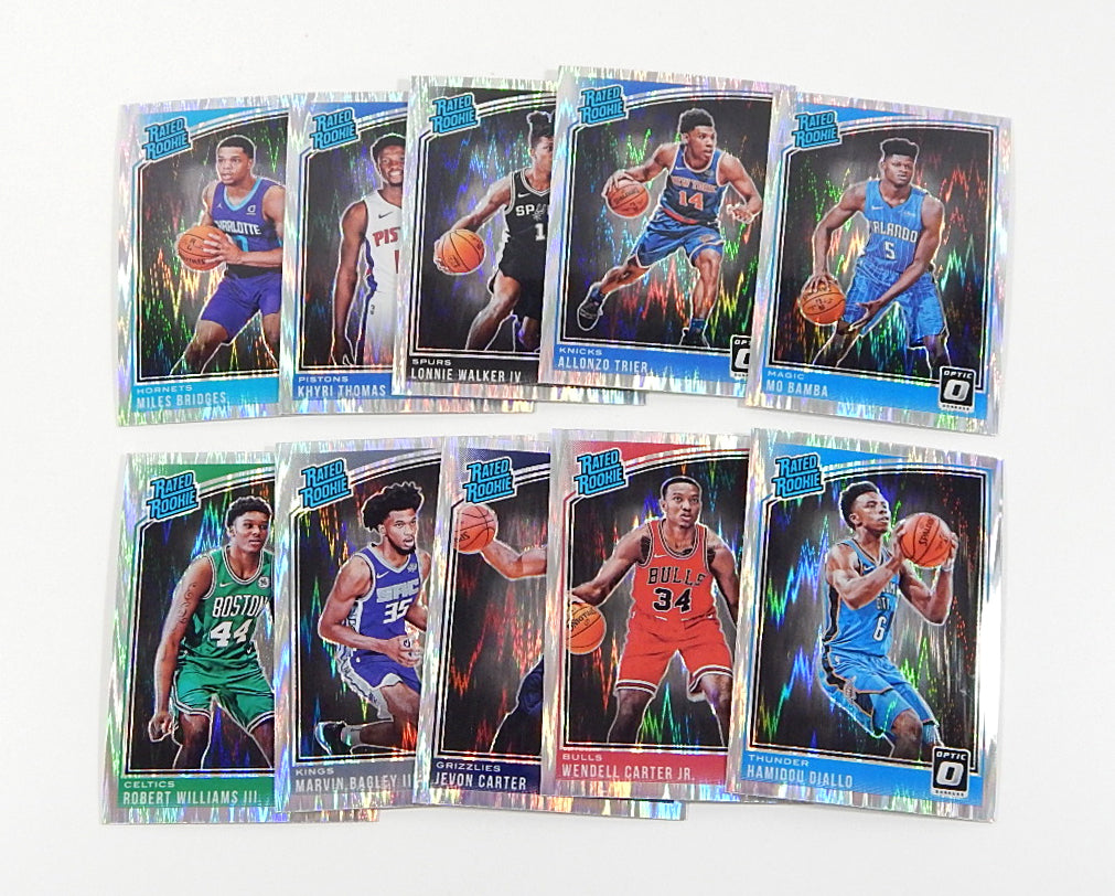 Lot of (23) 2018-19 Donruss Optic Shock Prizm #151-175 (No Shai or Ayton) Nm/Mt Pic2