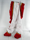 1994-95 Atlanta Hawks #55 Game Used White Warm Up Pants 38 DP70480