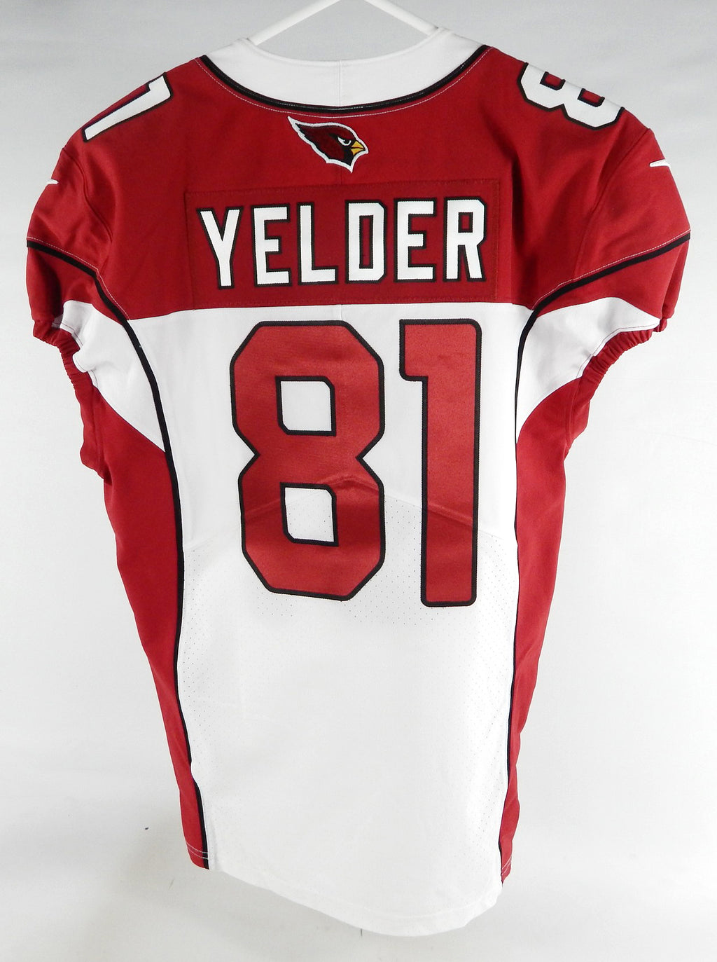2022 Arizona Cardinals Deon Yelder #81 Game Issued White Jersey 42 761 Pic2
