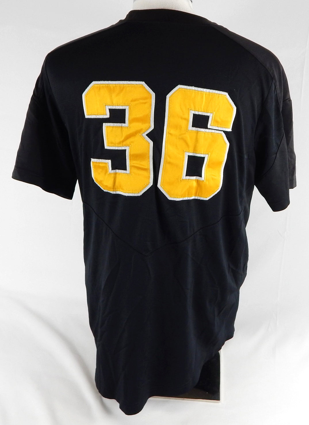 2019 Long Beach State Dirtbags #36 Game Used Black Jersey Baseball L 821 Pic2