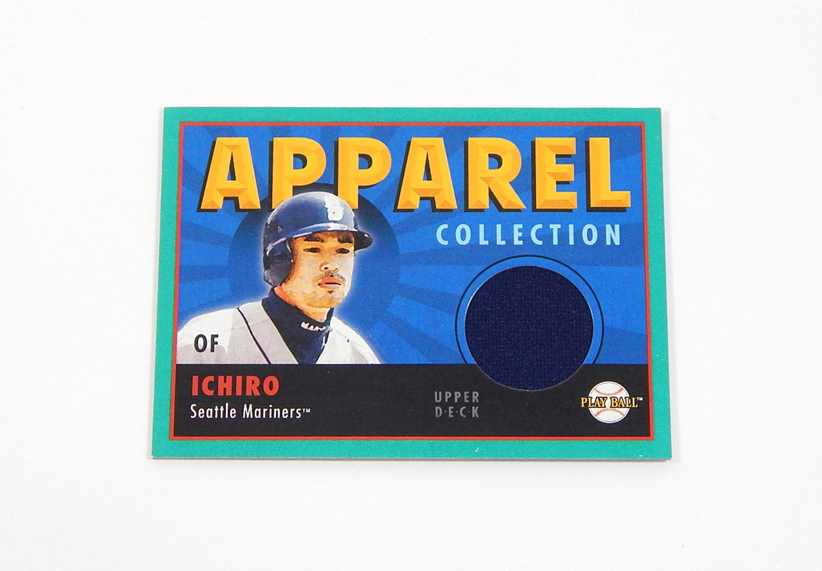 2004 Upper Deck Play Ball Apparel Collection Ichiro Suzuki #AC-IS Jersey Relic