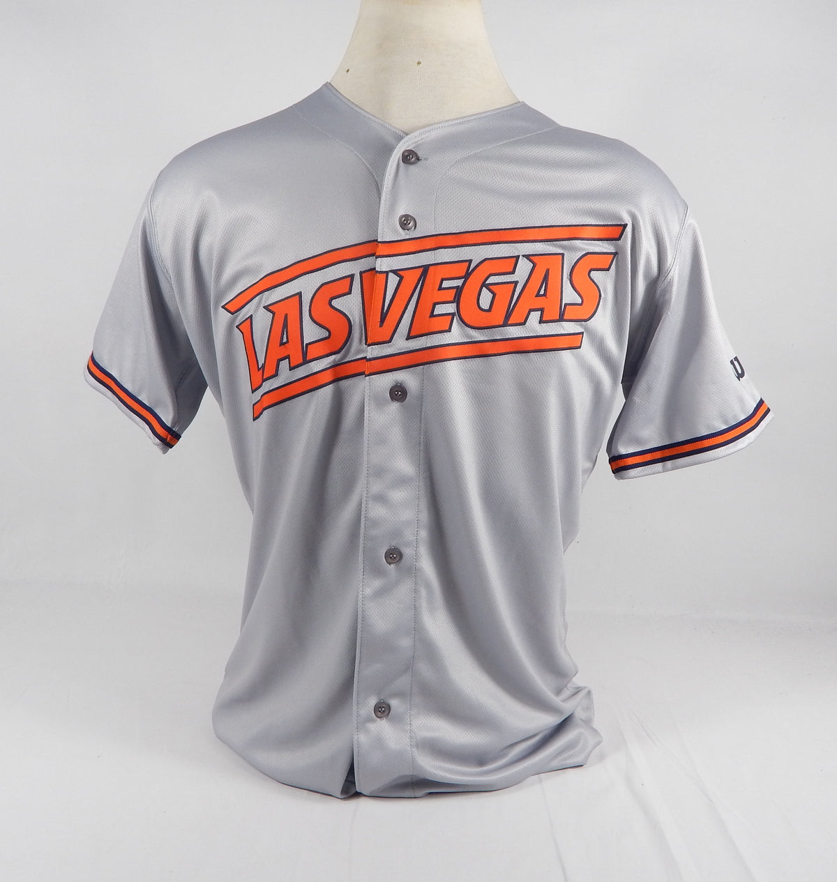 2023 Las Vegas Aviators Blank Game Issued Grey Jersey 42 712850S