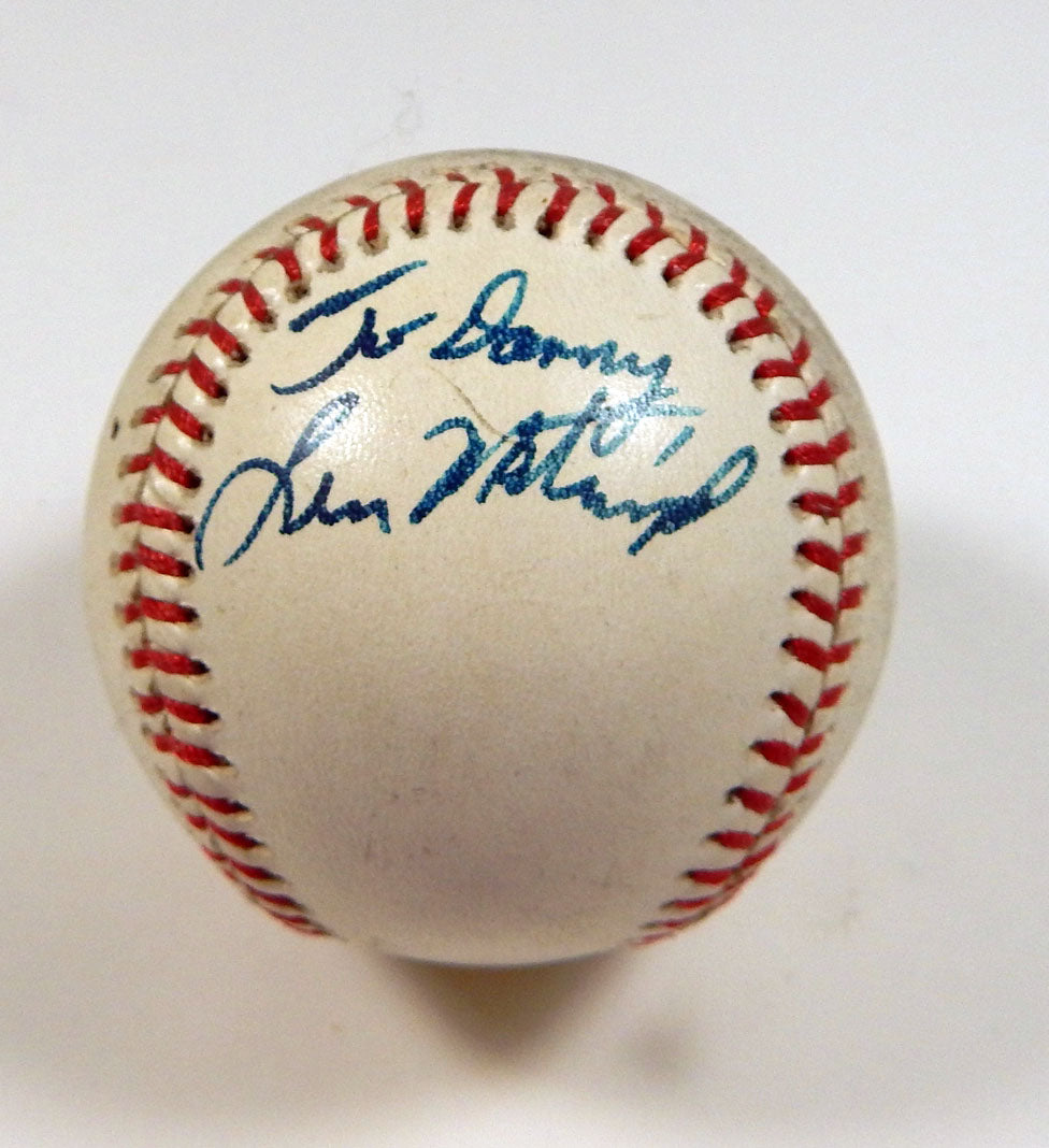 Len Matuszek Signed Baseball Auto DP03963