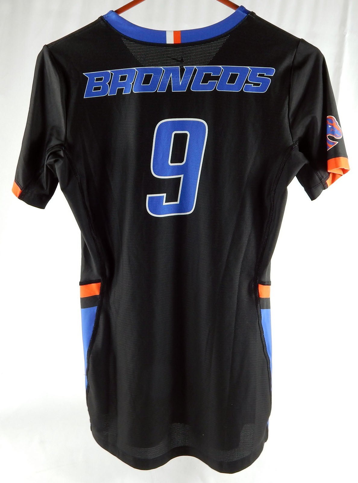2019 Boise State Broncos #9 Game Used Black Jersey Womens Soccer MT 035 Pic2