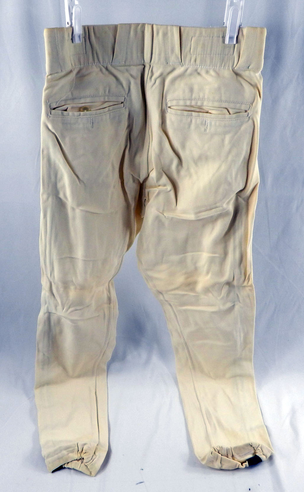1993 Houston Astros Kevin Bass #17 Game Used Cream Baseball Pants 32-30 DP112828 Pic2