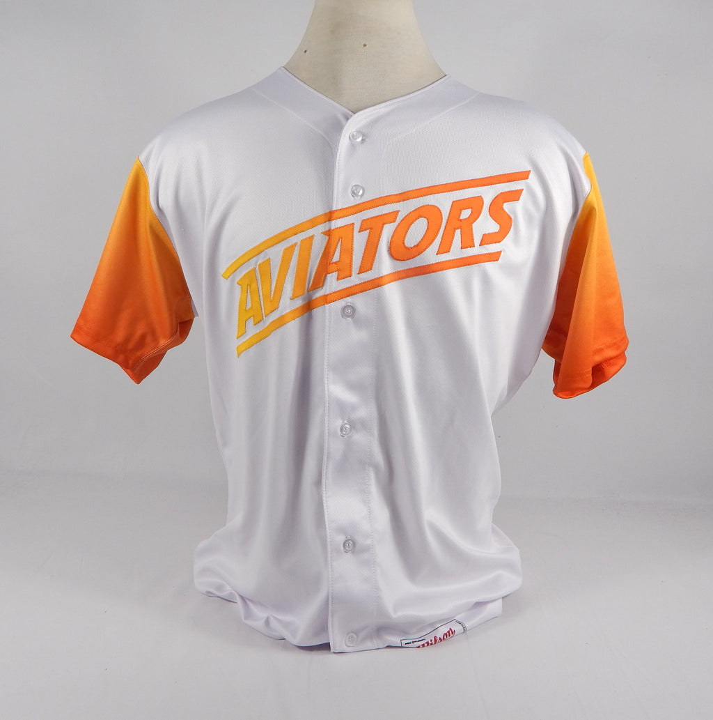 2022 Las Vegas Aviators Blank Game Issued Grey Jersey 46 712853S