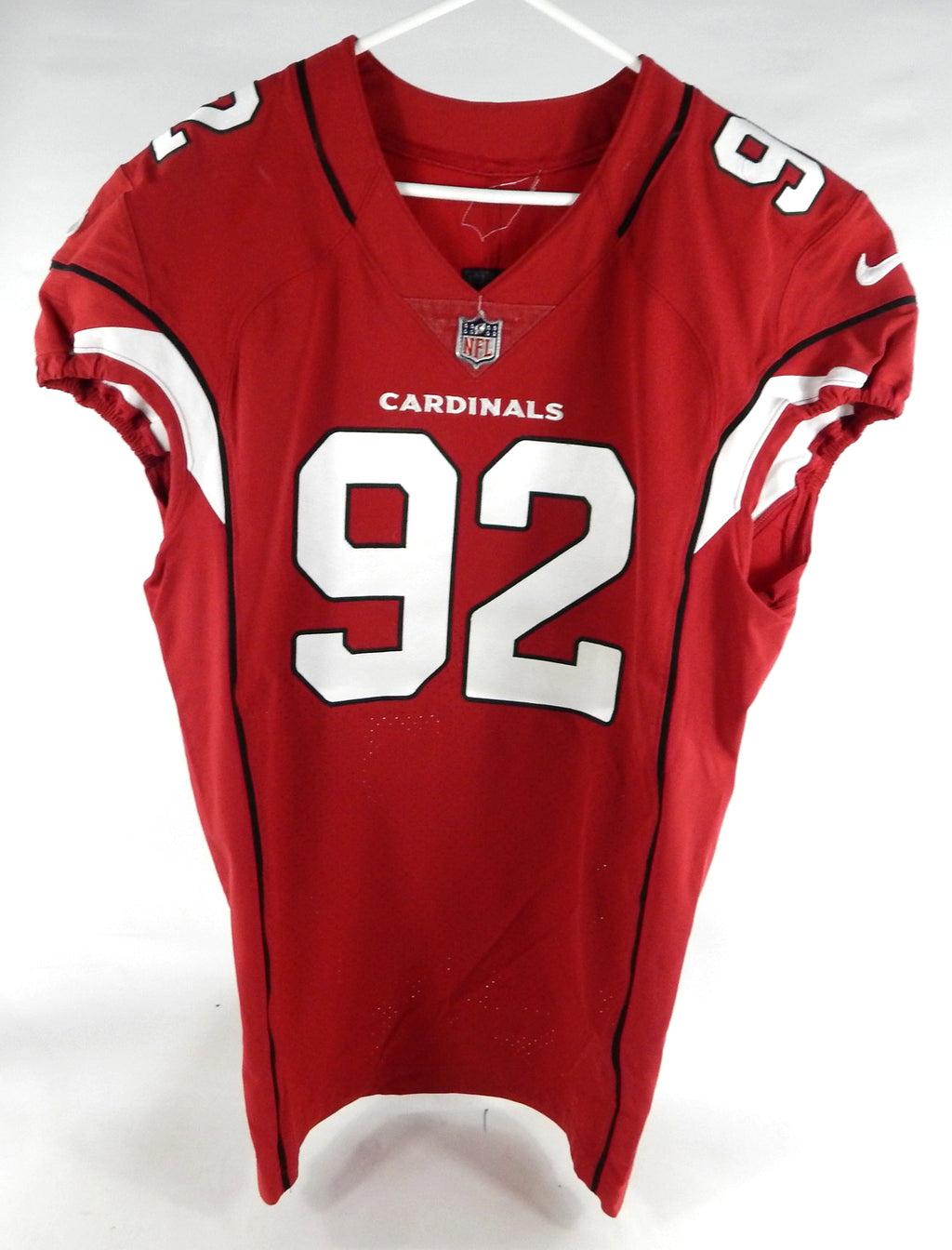 2019 Arizona Cardinals #92 Game Issued Red Jersey 44 766