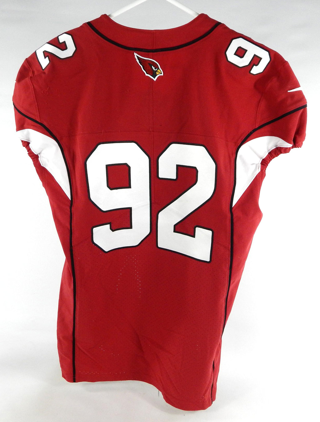 2019 Arizona Cardinals #92 Game Issued Red Jersey 44 766 Pic2