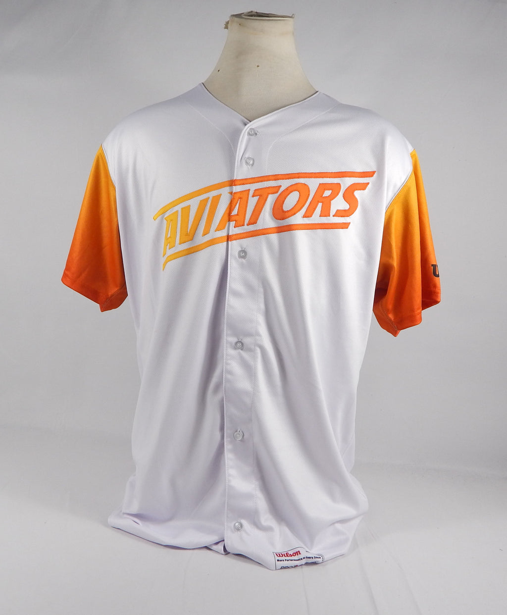 2019 Las Vegas Aviators Blank Game Issued White Jersey 50 712854S