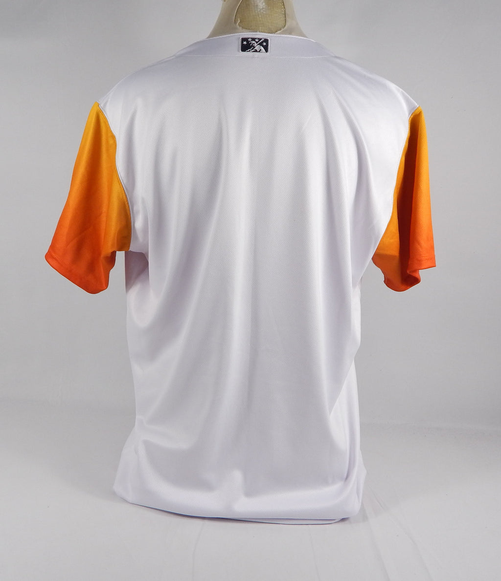 2019 Las Vegas Aviators Blank Game Issued White Jersey 50 712854S Pic2