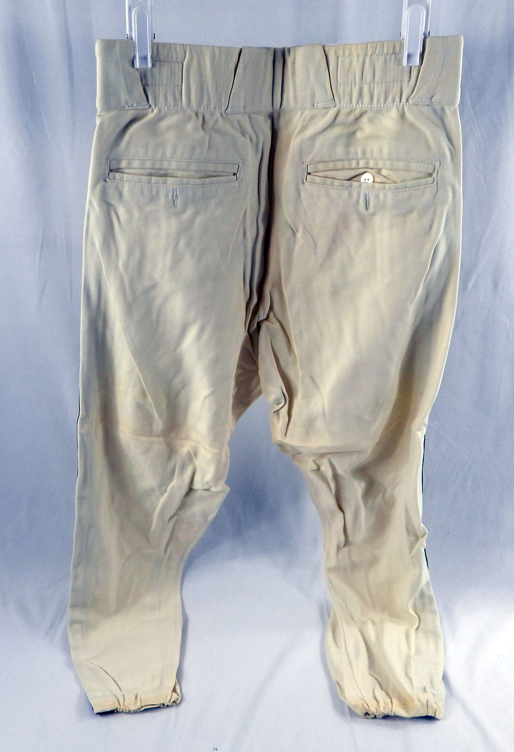 1993 Houston Astros Art Howe #18 Game Used Cream Baseball Pants 34.5-28 DP112830 Pic2